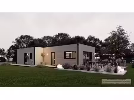 vente maison neuve 3 pièces 72 m² à saint-jean-brévelay (56660)  172 360 €