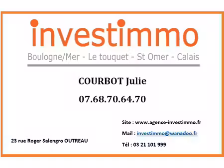 terrain constructible boulogne sur mer