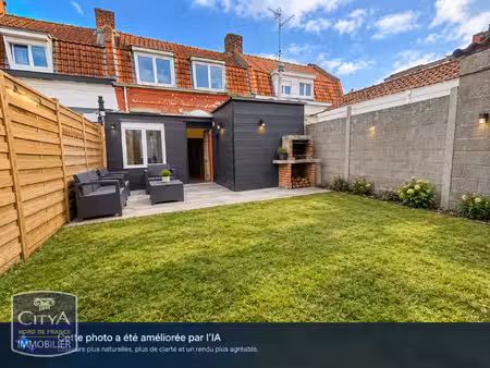maison semi-flamande avec jardin