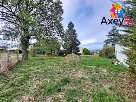 a vendre - commelle- vernay - terrain constructible