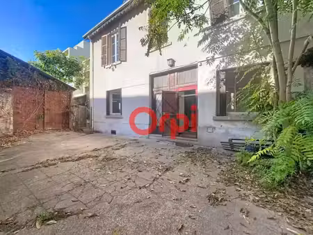à vendre – maison avec jardin – lyon 3e  montchat