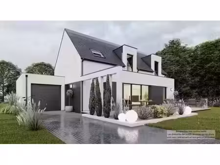 vente maison neuve 5 pièces 118 m² à saint-yvi (29140)  312 053 €