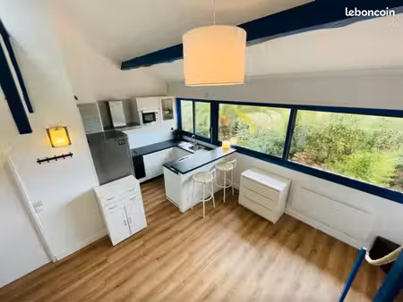 anglet la barre – duplex meublé  rénové  vue verdure  loué à l’année - entre mer et golf