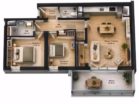 appartement à vendre
