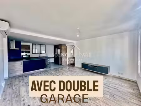 appartement duplex 4 chambres avec double garage en sous-sol