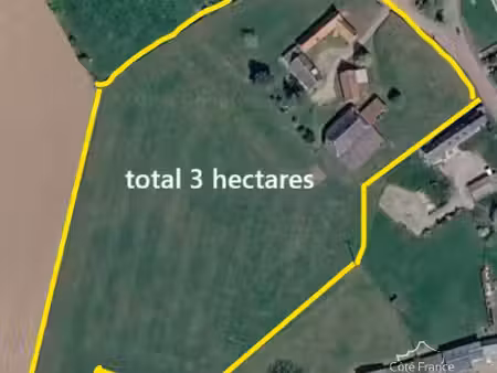 la neuville-lès-dorengt (02) sur 3 hectares terrain est situ