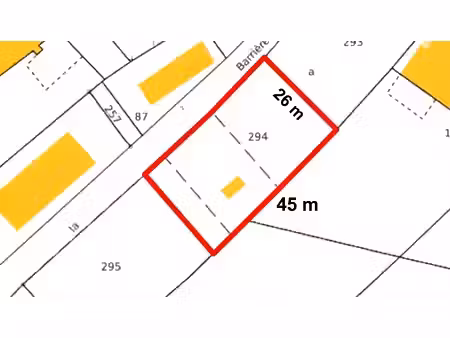 terrain - 1172 m2