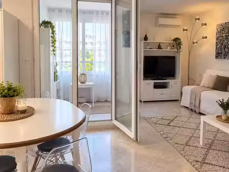 appartement t2 de 46m²  avec loggia et garage