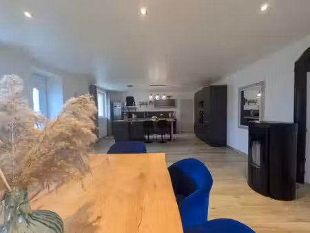 maison en pierre rénovée – 208 m² – 5 chambres – vie de plain-pied – dépendances- terrain 