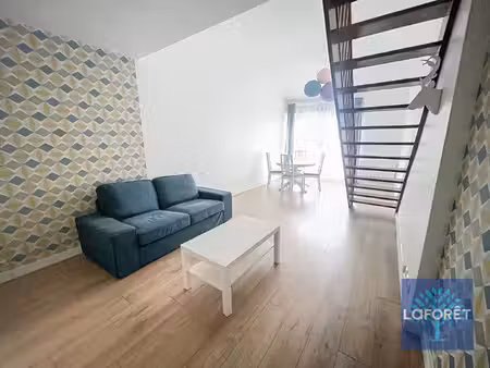 bretigny sur orge - appartement duplex meuble - 2 pièces - 48.15 m2