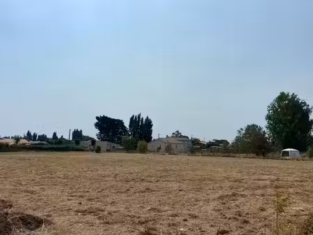 l’aiguillon sur mer (85) proche plages et commerces au calme terrain a batir 1652m² libre 