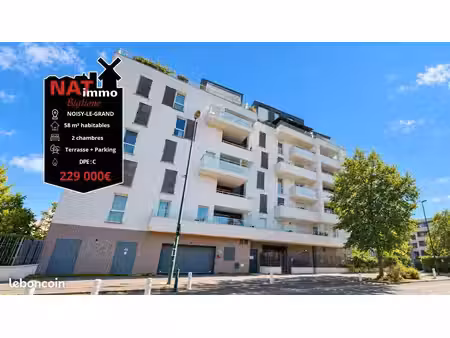 appartement 3 pièces 58 m²