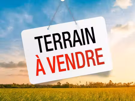 terrain constructible neuf à vendre