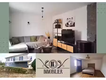 maison sur sous-sol aménagé avec jardin