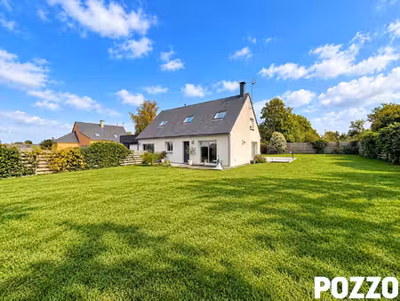 maison muneville sur mer (50290) 6 pièce(s) 130 m2 garage terrain 1 000 m²