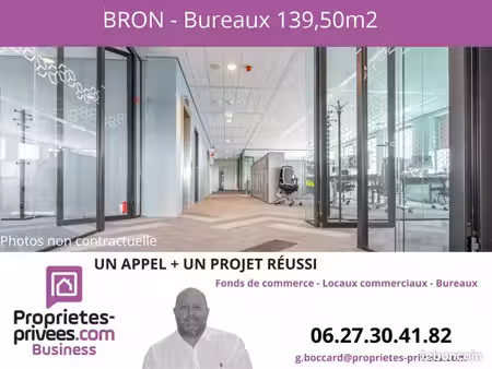 bureaux 139 m²