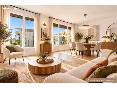 t4 de 82 m2 baigné de lumière