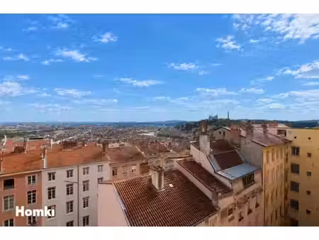 vente appartement 2 pièces 59 m² à lyon 1er (69001)  379 000 €