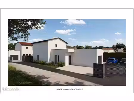 ternay - maison neuve 103m2 + garage - 297 000 - hors d'eau / hors d'air
