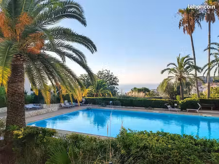 location appartement 3 pièces nice fabron - box - piscine et vue panoramique t3 avec parki