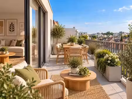vente appartement 4 pièces 85 m² à rueil-malmaison (92500)  555 000 €