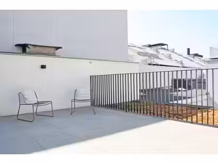 duplex 3 chambres avec terrasse de ± 24 m² orientée ouest