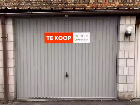 garage te koop in oostende