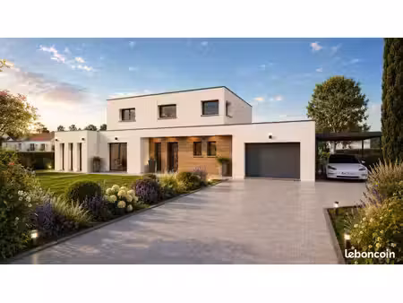 projet de construction d'une maison 172 m² avec terrain à belleville-en-beaujolais (69)