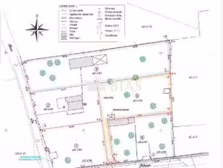 vente terrain à jumièges (76480) : à vendre / 1270m² jumièges