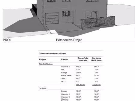 maison neuve re2020 – 169 m² – 5 chambres – châteaugiron – à personnaliser ou terminée