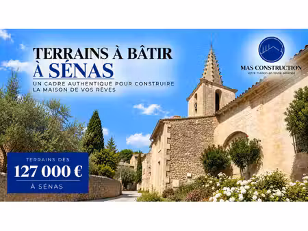 terrain à bâtir à senas