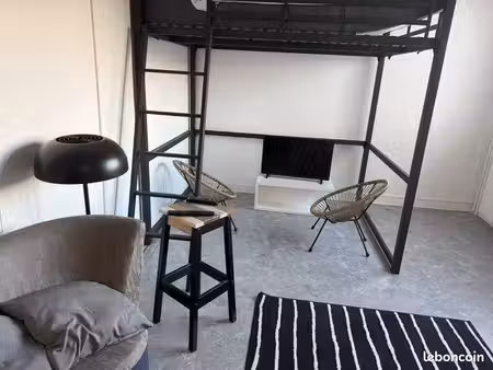 à louer – studio meublé 27 m² – clermont (oise)