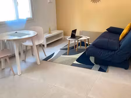studio meublé rénové de 29 m² – tout confort