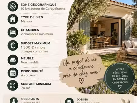 urgent : recherche maison en location