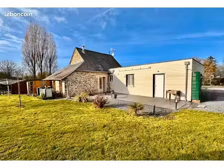maison en pierres rénovée de 87 m² avec jardin – proche des étangs de choisel à châteaubri
