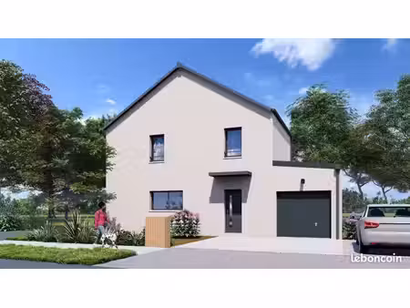 maison 99.21 m² avec terrain à saint-martin-du-fouilloux (49)