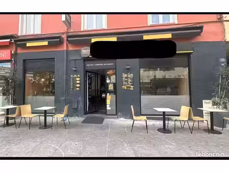? à vendre – fonds de commerce snack / restauration rapideavec appartement f4