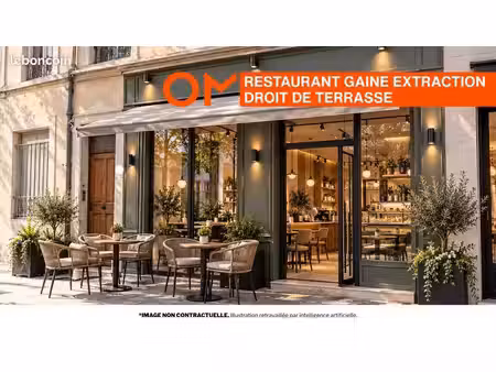 fonds de commerce restaurant 100 m²