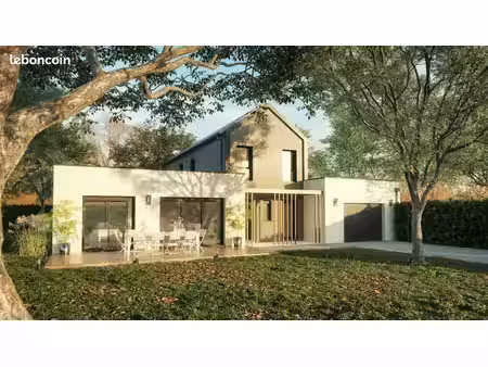 projet de construction d'une maison 115 m² avec terrain à savennieres (49)