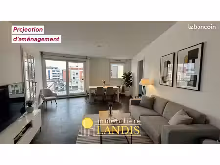 appartement 4 pièces 84 m²