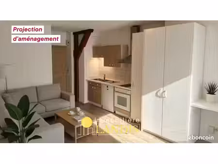 studio 1 pièce 23 m²