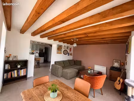 maison 3 chambres + jardin clos