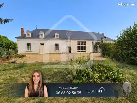 les rosiers-sur-loire  proche gare - magnifique longère rénovée + seconde maison indépenda