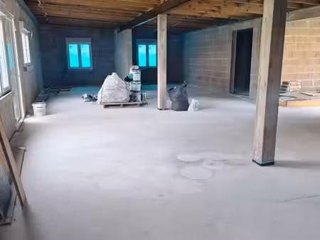 maison plain pied à terminer