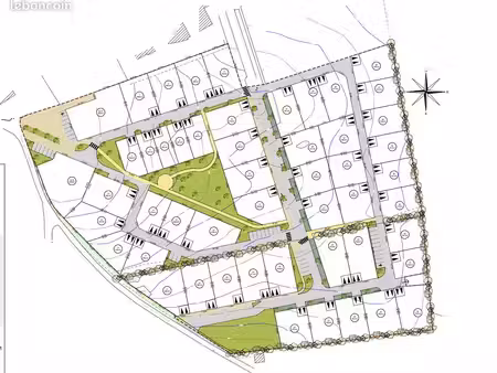 terrain 592 m² sartilly-baie-bocage