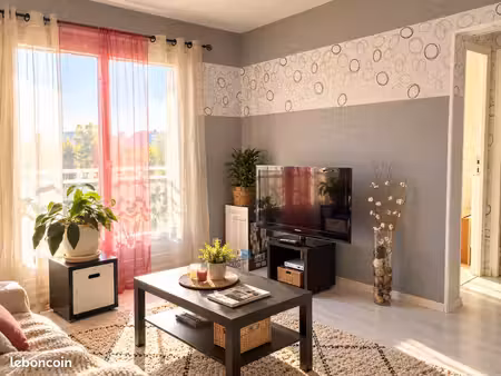 vente saint-max limite nancy – t2 48 m² – balcon – ascenseur –