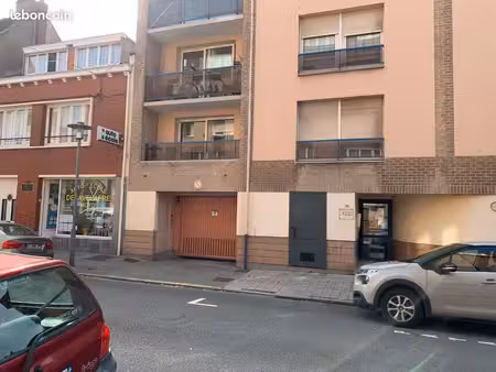 garage fermé en sous-sol sécurisé – résidence newton  dunkerque