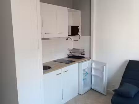 studio meublé de 19m2 lumineux et idéal pour un investissement locatif