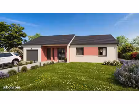 projet de construction d'une maison 90 m² avec terrain à les martres-d'artiere (63)