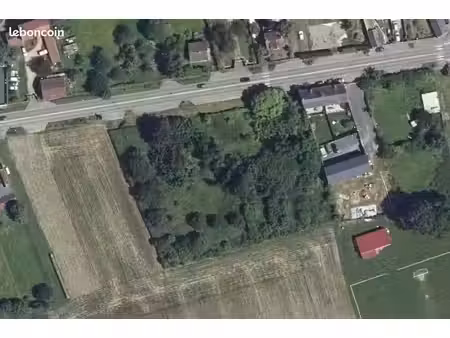 terrain 6 620 m² à vendre – salency / noyon – bord rd1032